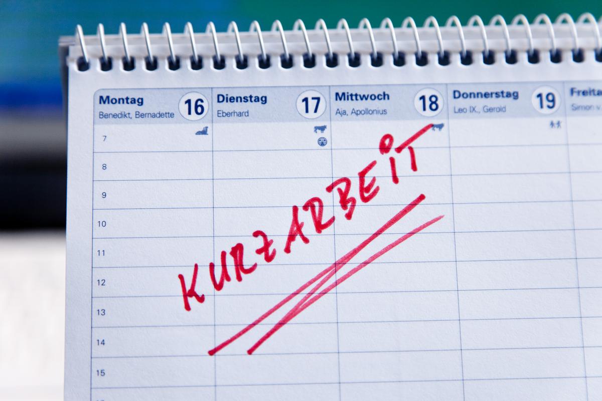 kurzarbeit, niemcy, dodatek, kug, kurzarbeitergeld