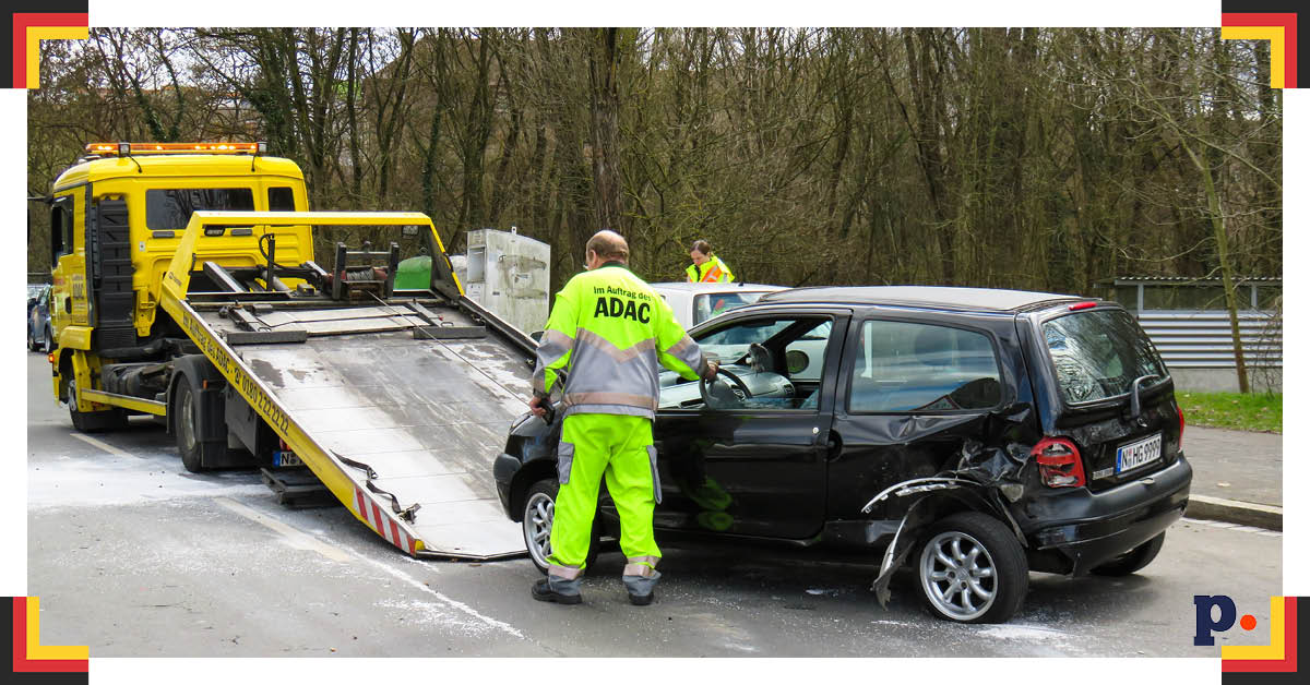 Wypadek w drodze do pracy w Niemczech