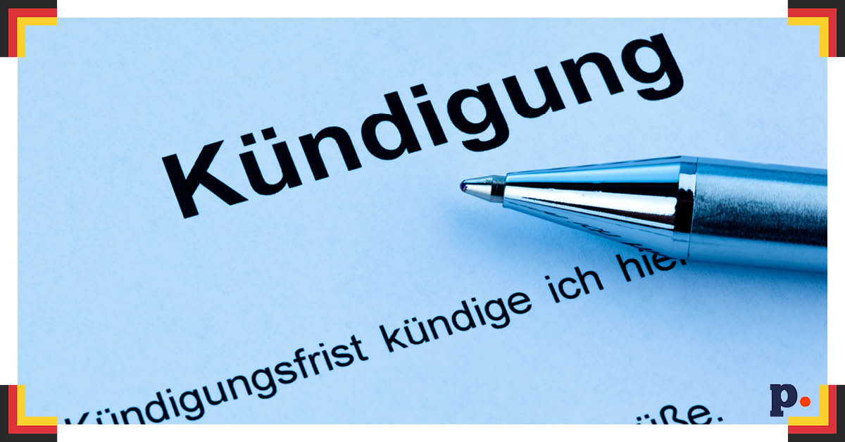Wypowiedzenie umowy o pracę w Niemczech