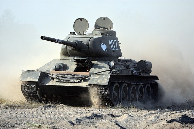 Przejażdżka czołgiem T-55 - prezent