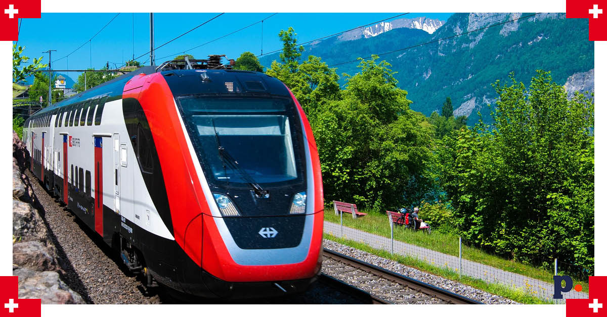 pociąg Szwajcaria