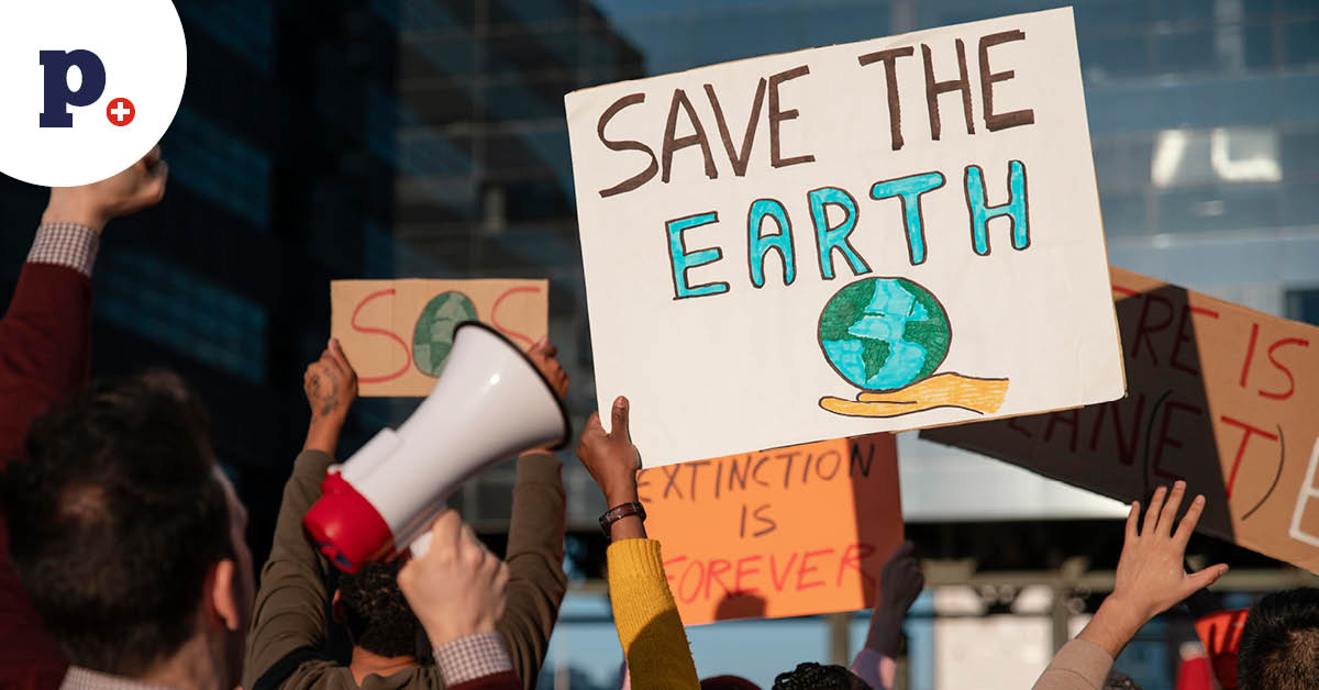 protest aktywistów klimatycznych
