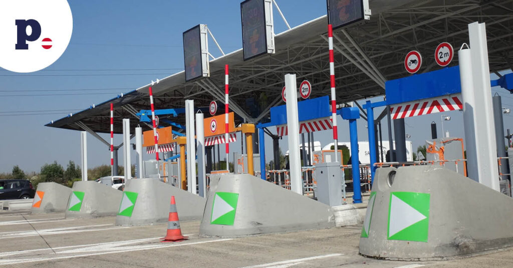 bramki na autostradzie