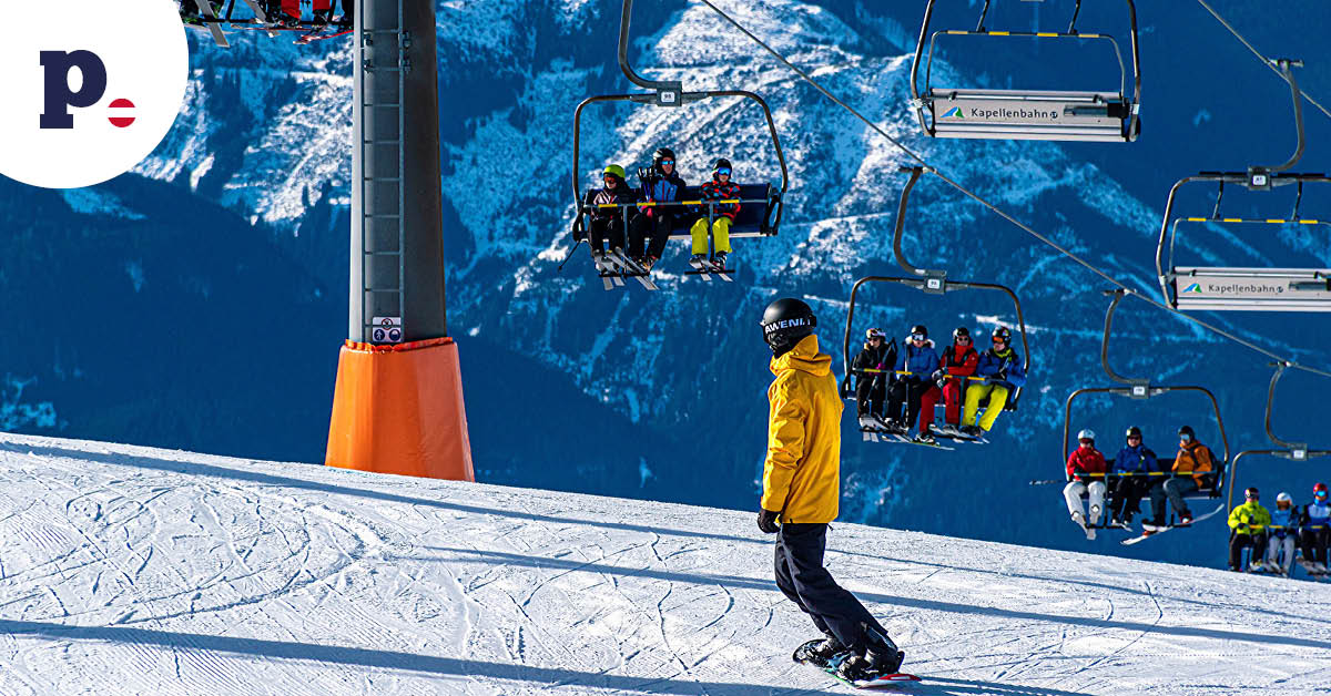 stok narciarski z wyciągiem