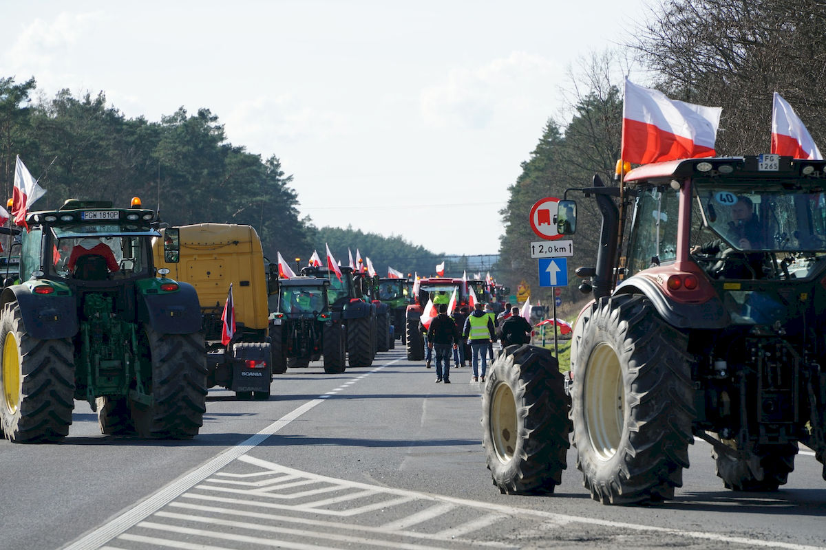 blokada a2 granica niemieckie przejście graniczne świecko protest rolników