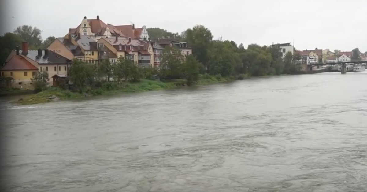 aktualności niemcy, sytuacja powodziowa niemcy, pasawa, poziom wody dunaj