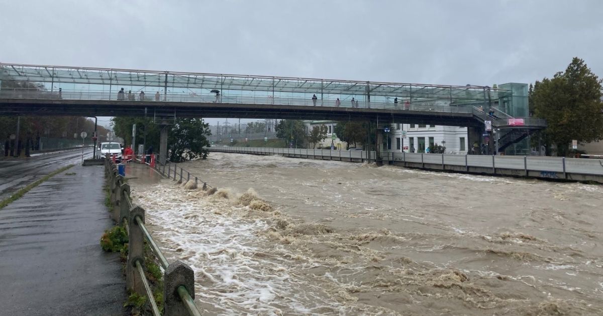 powódź, hochwasser, dunaj, wiedeń, klęska żywiołowa, wielka woda