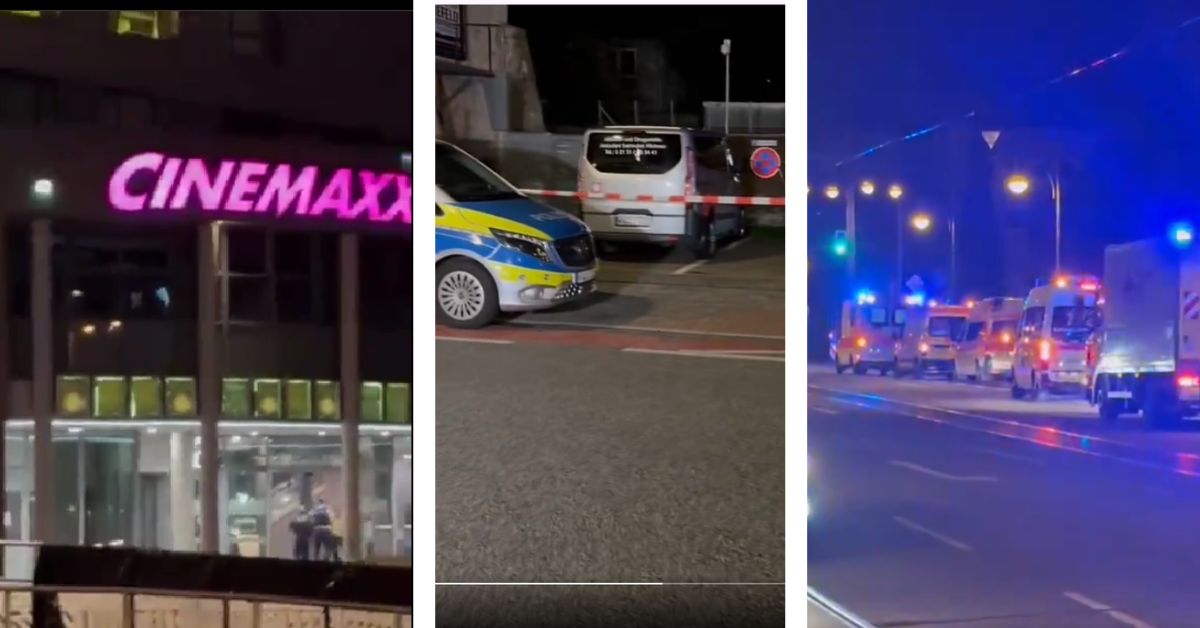 amok, obława, policja, miasto, krefeld, cinemaxx, napastnik, polizeieinsatz krefeld, amok in Krefeld