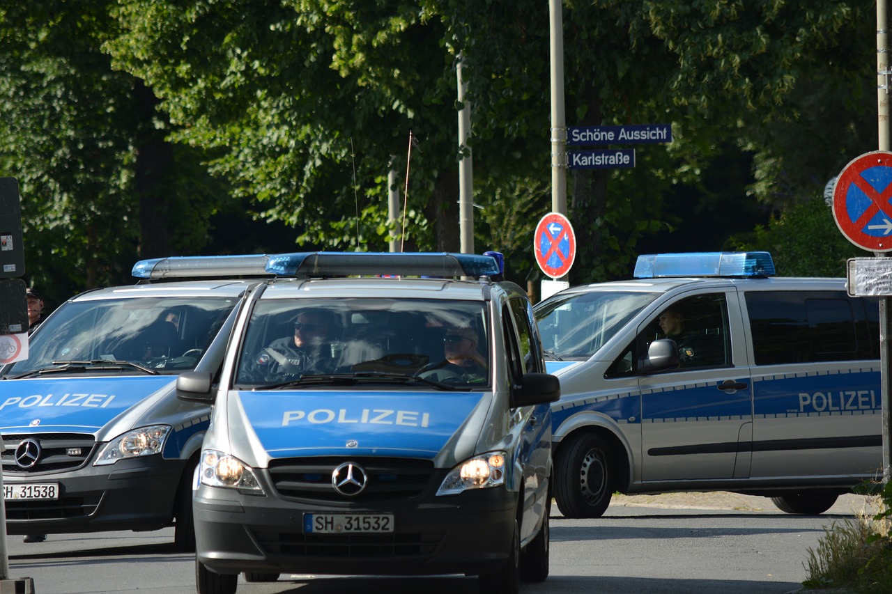 policja, hamburg, strzelanina