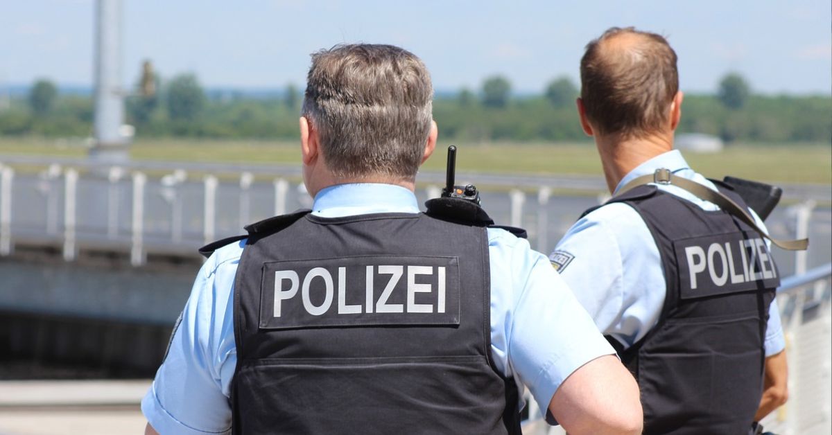 policja, polizei, kontrola, funkcjonariusze policji, kontrolle