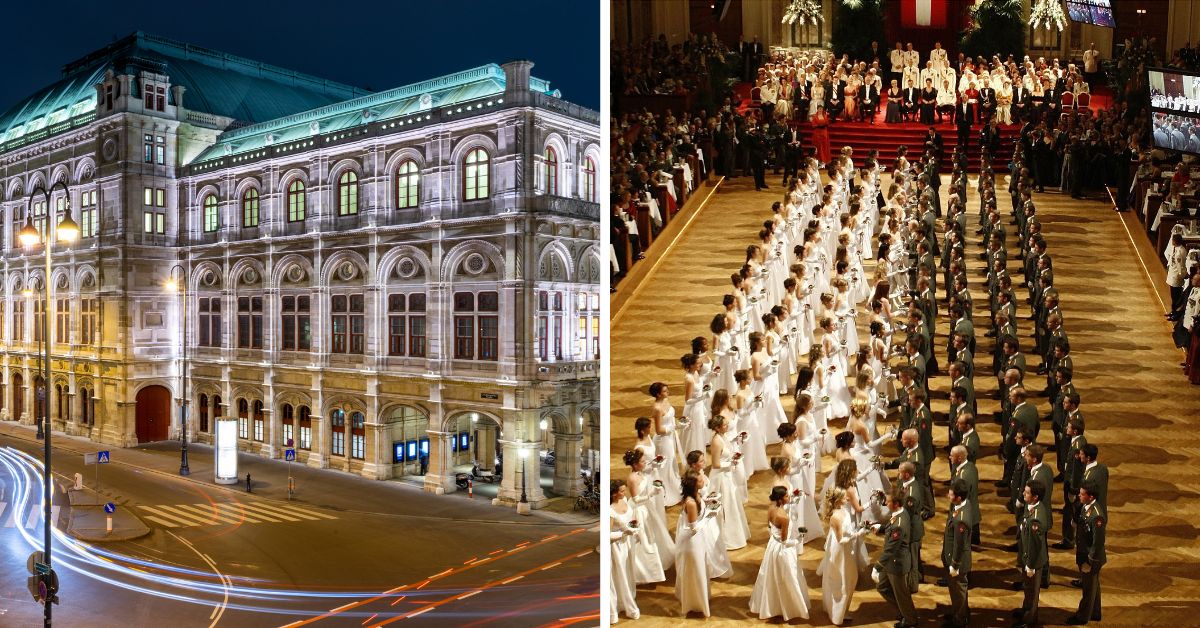 opernball, wien, bal operowy, wiedęń