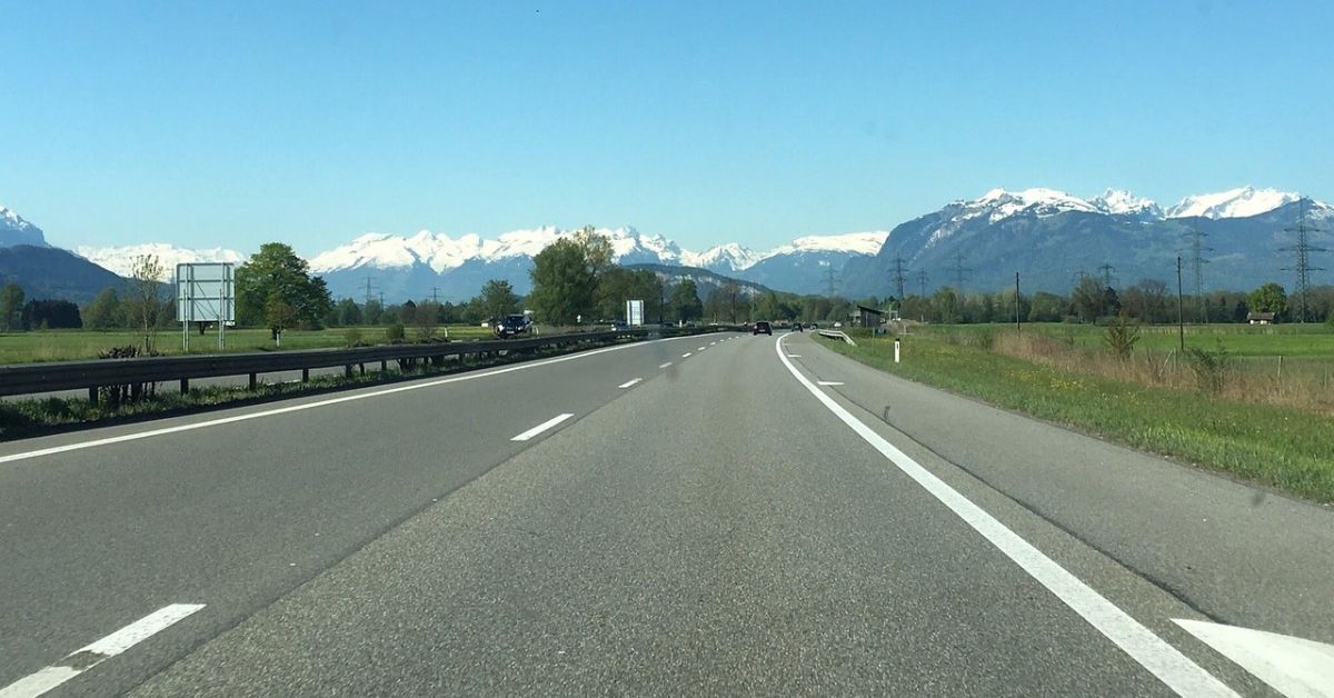 autostrada, austria, alpy, predkość, samochód, autobahn, limit prędkości