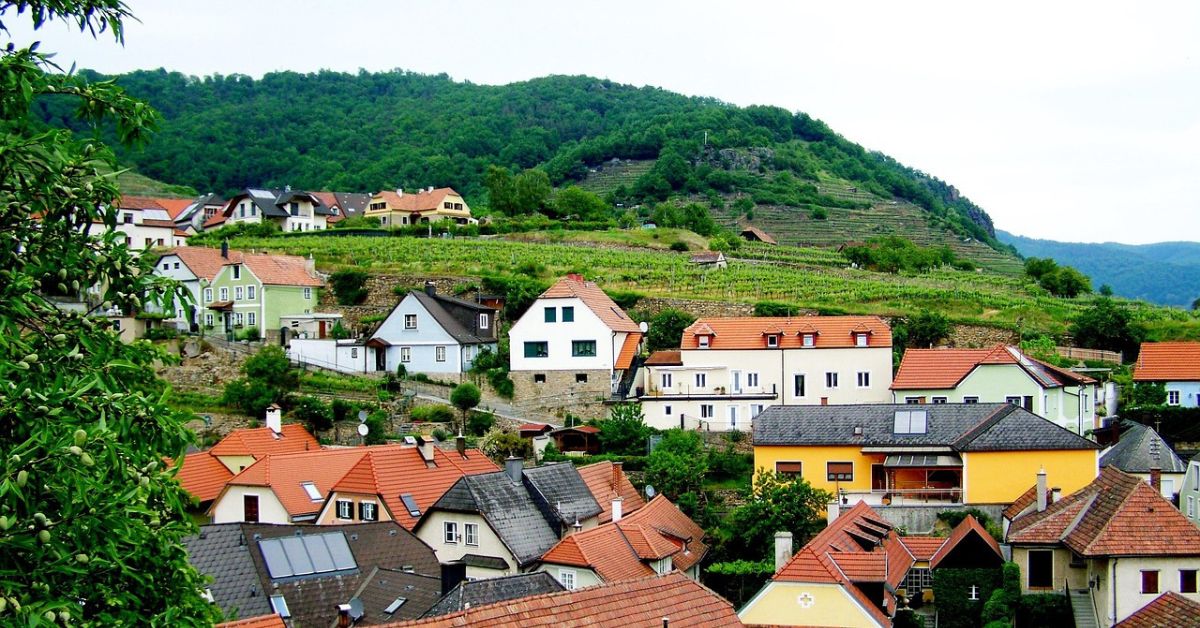 domy, miejscowość, wieś, austria, dolan austria, nieruchomości