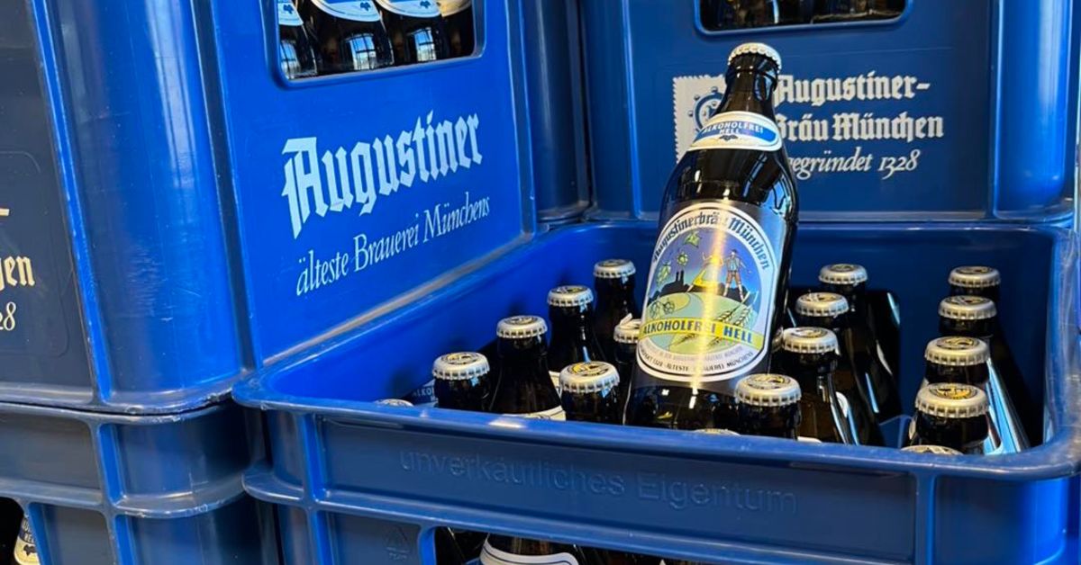 Bezalkoholowy Augustiner, Monachium, bezalkoholowy Augustiner Helles, Augustiner Helles, bezalkoholowe piwo, piwo, Augustiner, niemcy, aktualności, aktualności Niemcy,