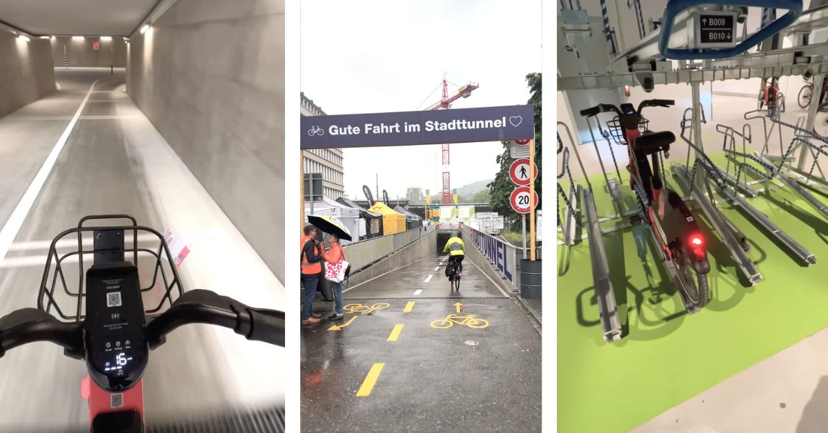 Zurych, szwajcaria, aktualności, aktualności Szwajcaria, tunel, tunel rowerowy, tunel rowerowy Zurych, dworzec główny zurych, tunel miejski, tunel miejski rowerowy,