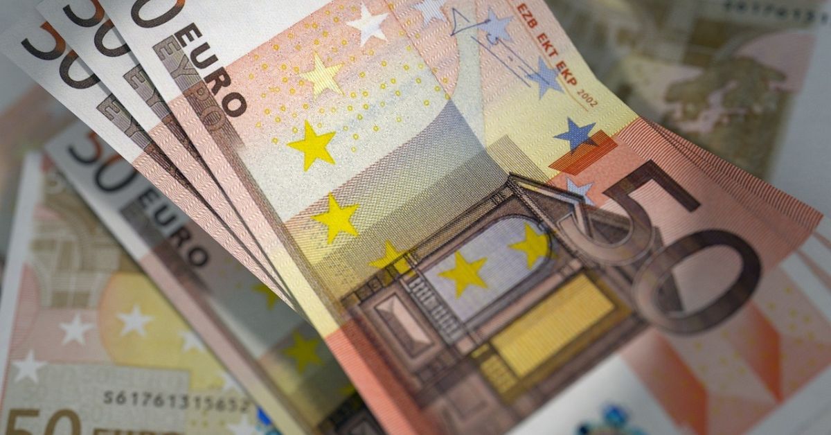 pieniądze, banknoty, euro, 50 euro, fałszywki