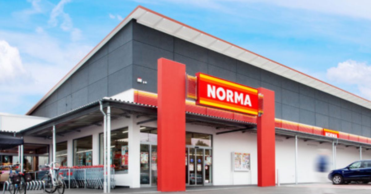 norma, market, sklep, budynek, dyskont