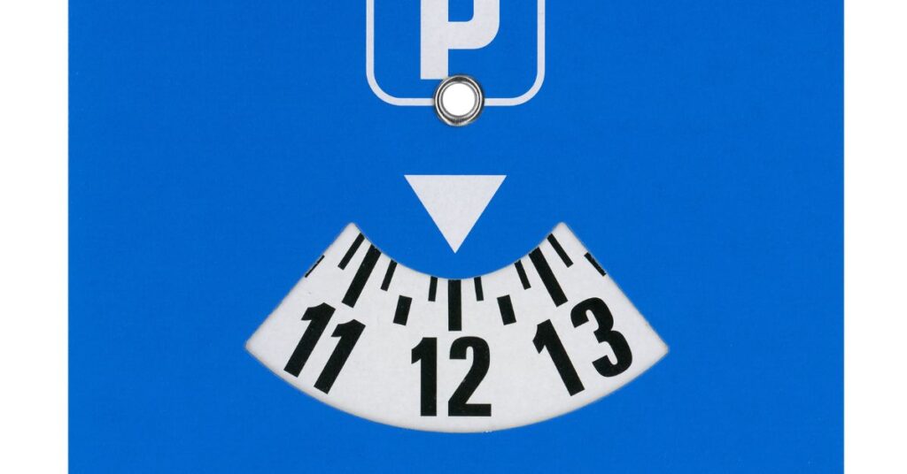 parkscheibe, tarczka parkingowa, parkowanie, czas parkowania