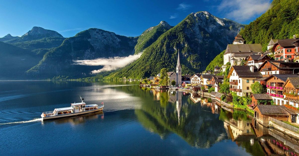 hallstatt, austria, najpiekniejsze wioski świata, piękne miejsce