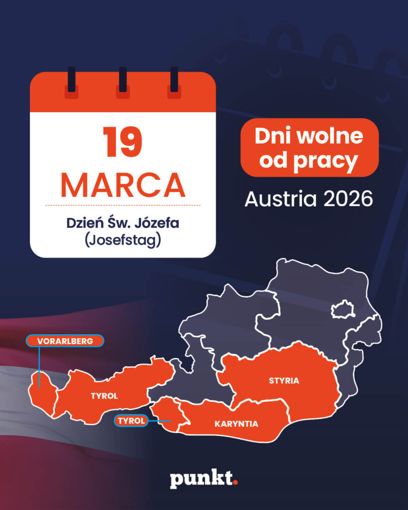 dzień świętego józefa, święto, austria, dzień wolny od pracy