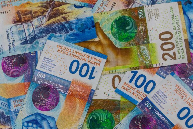 szwajcarskie franki