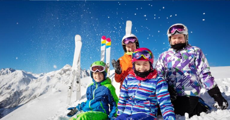 rodzina, narty, narciarstwo, ferie, ceny , szwajcaria