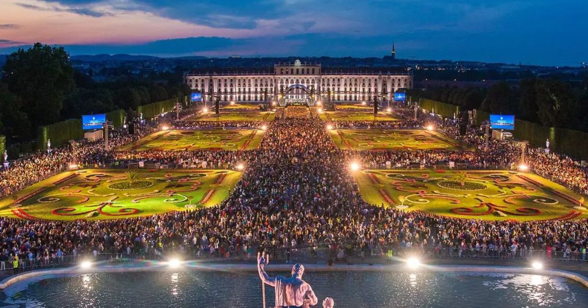 sommernachtskonzert, koncert nocy letniej, schönnbrunn, wiedeń, koncert, austria