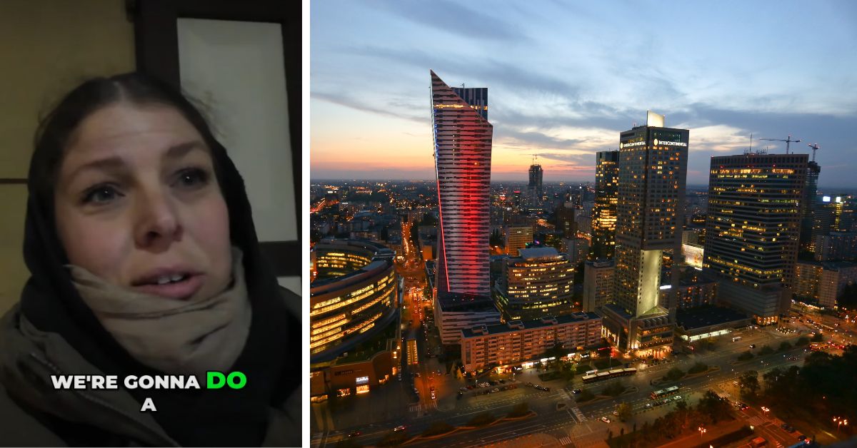 Warszawa, Praga Północ, ulica Brzeska, bezpieczeństwo w Warszawie, nocny spacer Warszawa, Niemiecka influencerka, Two Mad Explorers, Polska, Niemcy, Niemka, Niemka w Polsce,