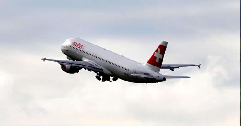 swiss, samolot, szwajcarskie linie lotnicze, swiss air