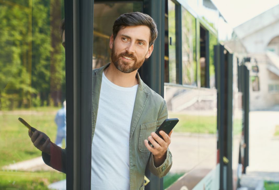 pociąg telefon