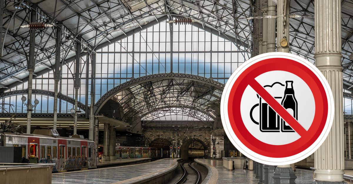 Deutsche Bahn, zakaz alkoholu na dworcach, Niemcy, niemiecka kolej, bezpieczeństwo na dworcach, alkohol na dworcach w Niemczech, dworce kolejowe Niemcy, przepisy Deutsche Bahn, przemoc na dworcach, zakaz picia alkojolu, aktualności, aktualności Niemcy,